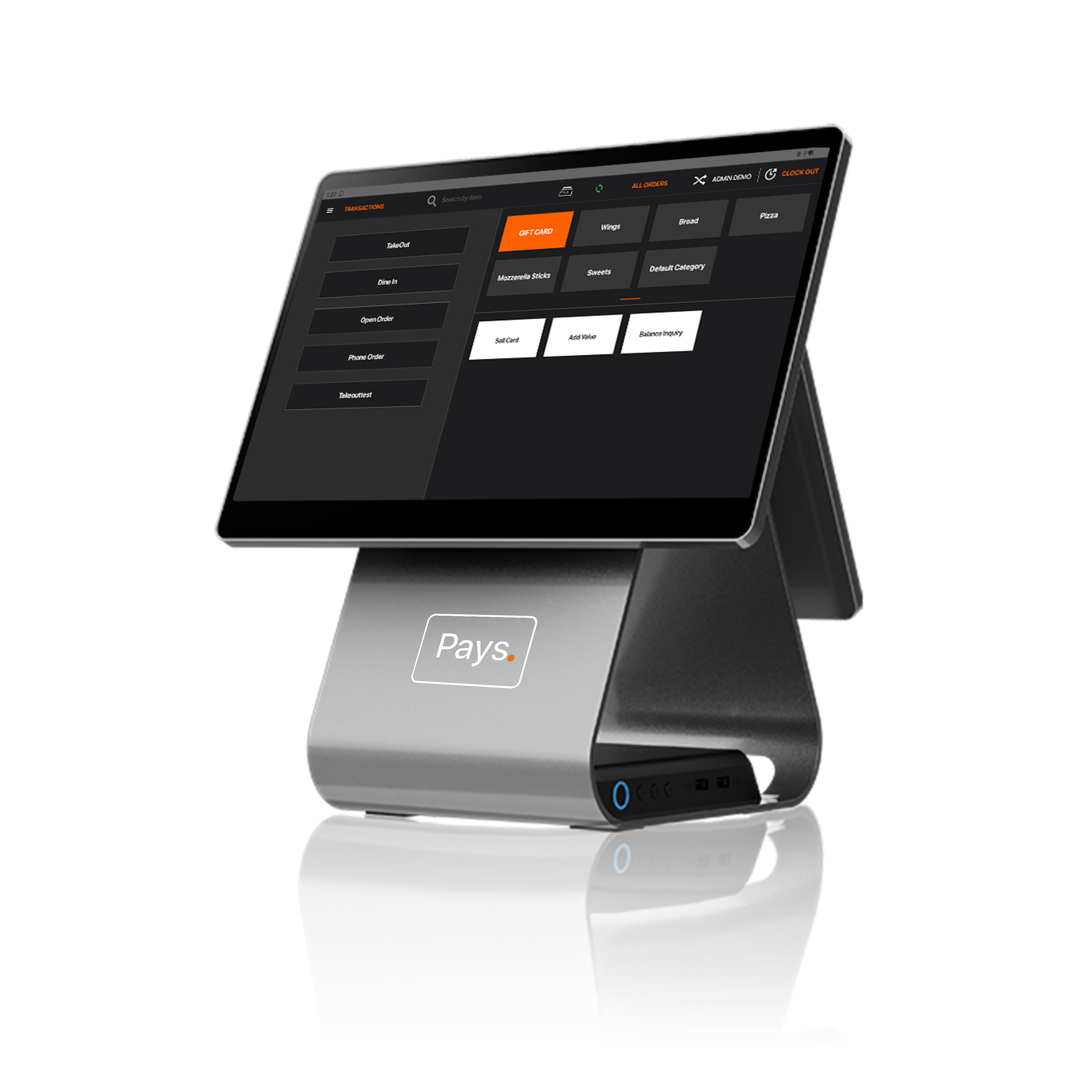 Restaurant staff using tablets and POS systems for customer service, order management, and integrating data analytics tools for efficiency.