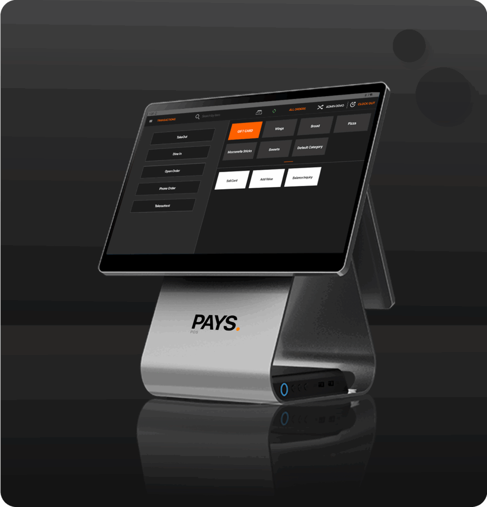 menu and ordering image