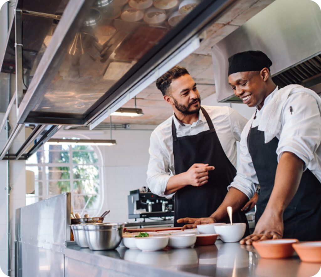 Now, we're here to save the restaurant industry