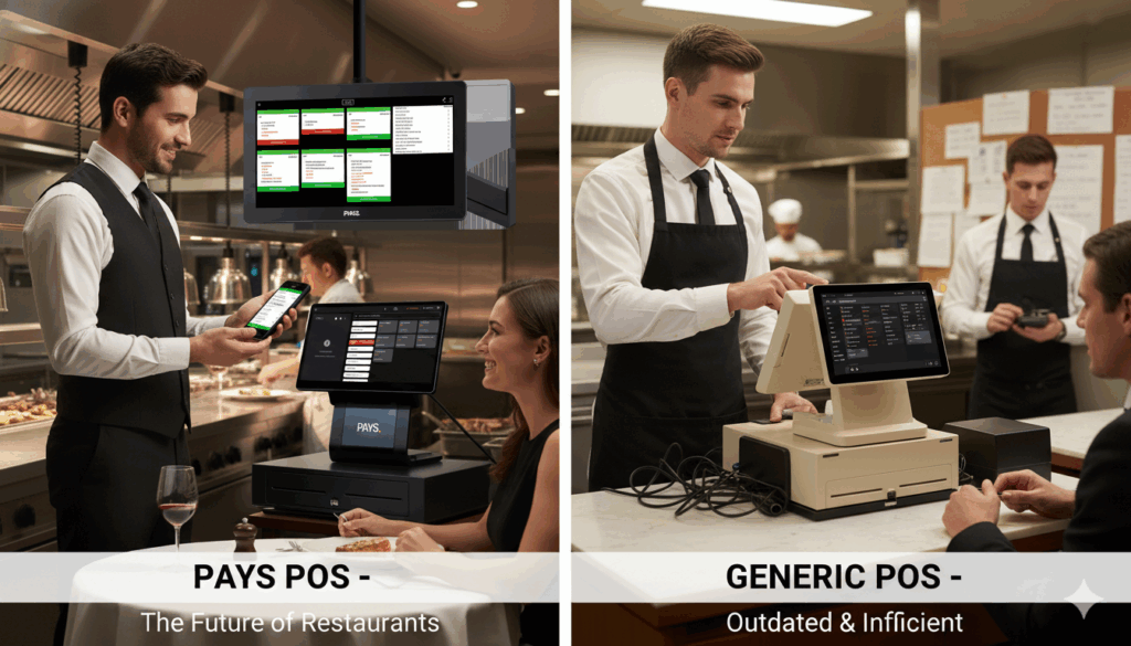 Why PAYS POS Outperforms Common Restaurant POS Solutions