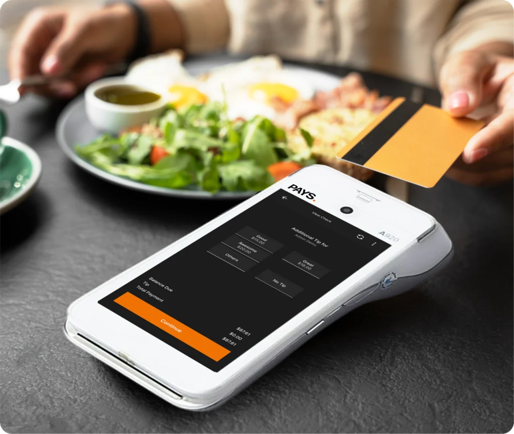 Handheld - Smart point of sales system