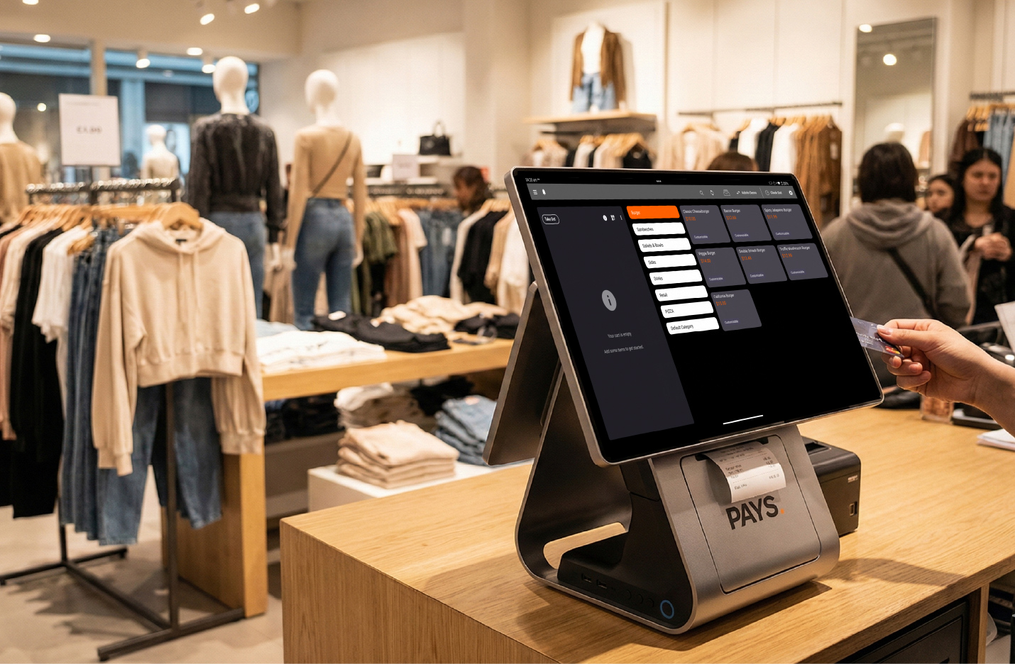 How Retail POS Systems Help Clothing Stores Manage Inventory
