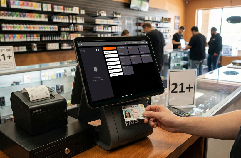 How PAYS POS Solves Age Verification Challenges in Vape Shops
